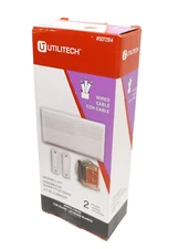 Utilitech 0072914 Wired Doorbell Kit – 2 Chimes – White