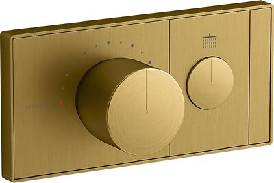 Kohler Anthem K-26345-9-2MB Thermostatic Valve Trim Shower Brushed Moderne Brass