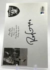 RAY GUY HOF 4X6 INDEX CARD SIGNED AUTOGRAPH BAS BECKETT BOLD MINT AUTO