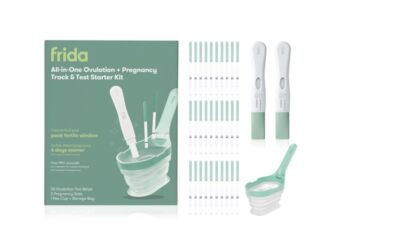 Frida Fertility All-in-One Ovulation & Pregnancy Test Kit   30 Easy at-Home L...