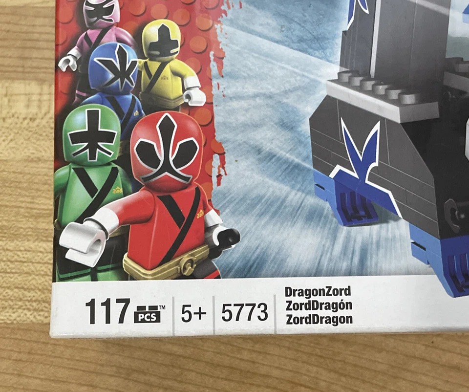 Power Rangers Super Samurai Blue  DragonLord 2012 Mega Bloks 5773 Sabans NEW - Image 2 of 4