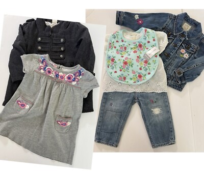 Baby Girl Lot 12-18M - MONSOON LONDON, BABY GAP, CARTERS, H&M, OLD NAVY, C-PLACE
