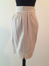 VINTAGE GIANFRANCO FERRE Beige Skirt 100 Wool