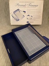 Creative Memories Personal Trimmer Photo Paper Cropping With Storage Drawer