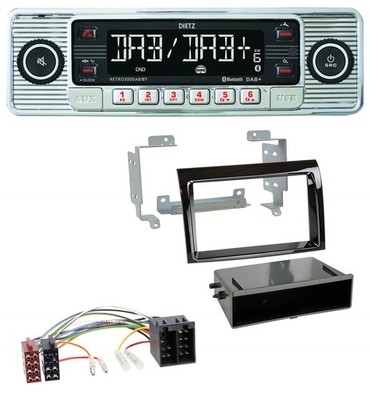 Dietz Bluetooth MP3 DAB USB Autoradio für Fiat Ducato Citroen Jumper 06-11 piano