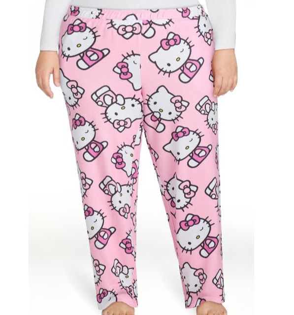 Women's Hello Kitty Poses Sleep Pants with Pockets