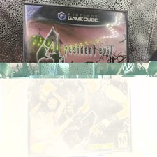 Resident Evil 4 (GameCube, 2005) CiB Black Label!