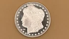 1 oz Silver Round Morgan Dollar Design .999 Fine Silver 1 oz