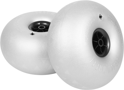 #ad 16 Inch Beach Inflatable Wheels Low Pressure Anti Slip Sand Wheels with Free Ai $259.99