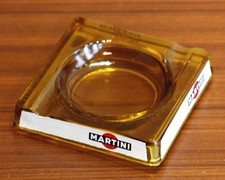 VINTAGE French Martini Ashtray - 11cm Retro Home Bar Advertising French Bistro