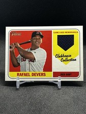 2018 Topps Heritage Rafael Devers Clubhouse Collection Patch Relic #CCR-RD