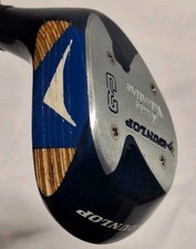 Dunlop, 3 Wood, Jessie Valentine Blue Head, Ladies Flex Steel Shaft, Very Good C