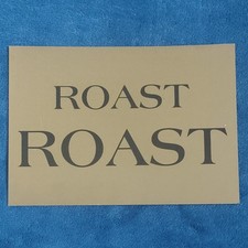 Roast 1st Birthday rave flyer, A5,  Acid house club rave flyers.