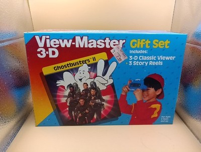 Ghostbusters II View-Master 3-D Gift Set 1989 New Sealed L@@k Nice