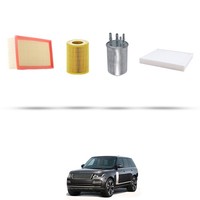 Hoffcar Set Service - 4 Filter FüR Land Rover Iv (L405) 3.0 Sdv6 250Kw Von 201