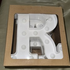 9  LED Light Up Alphabet Letters with Timer Remote Control Dimmable