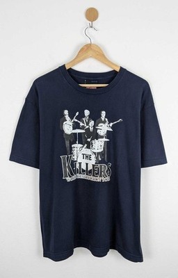 The Killers World Destruction 1-Sided Navy Shirt Unisex All Sizes K268