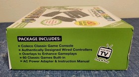 AtGames &bull; Colecovision Flashback Game Console &bull; 60 Built-In Games &bull; Exc Cond