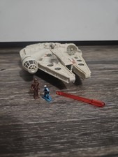 MILLENNIUM FALCON w  Missile Star Wars Micro Machines Action Fleet 1997 COMPLETE