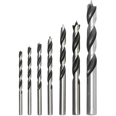 3 mm-10 mm Lippe & Spur Holzbohrer Scharf Brad Point Center Stirnbohrer Bit