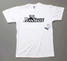 Vintage 90s Penn State Nittany Lions T-Shirt Russell Athletic Made In USA NWT