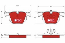 Bremsbelagsatz Hinten für BMW E90 E93 E92 E91 X1 E84 04-13