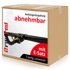 Für Peugeot 208 12-19 ANHÄNGERKUPPLUNG abnehmbar + 7pol universell E-Satz -Neu-