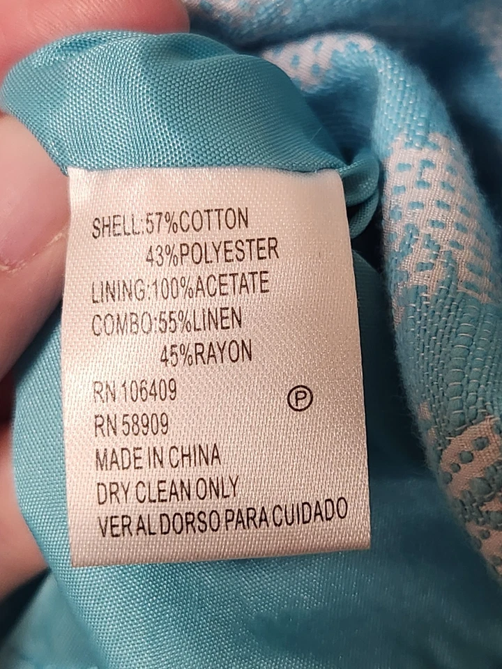 Vestido sin mangas Alex Marie vaina para mujer talla 4 azul Foto 4 de 4