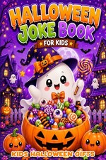 Kids Halloween Gifts: Halloween Joke Book For Kids: Featuring 200 Funny and Fam