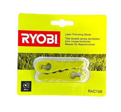 Ryobi RAC158 Original Ersatz- Kunststoffmesser Akku-Rasentrimmer RAC155 10 Stück