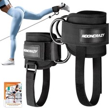 Adjustable Ankle Strap for Cable Machine Glute Leg Workout Gym Accessory