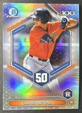 2026 Xavier Neyens Bowman Baseball Scouts Top 100 #BTP-50 Houston Astros
