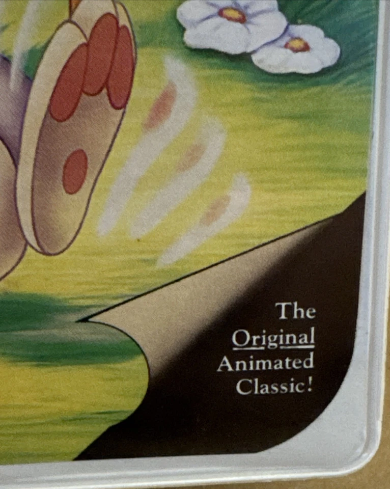 Rare Disney Black Diamond Bambi VHS Tape With Red Signature Case & Hologram. - Image 2 of 4