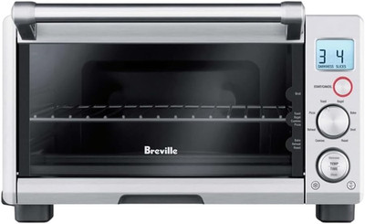 Breville BOV650XL Compact Smart Oven and Countertop Toaster, Small, Brushed Stai