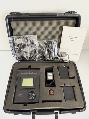 TerraSonde The Audio Toolbox SST-3 Acoustic Audio Analyzer Complete Kit Tested