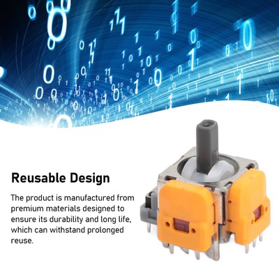 2x 3D Analog Sensor Joystick Module Professional Hall Effect Joystick Module CB