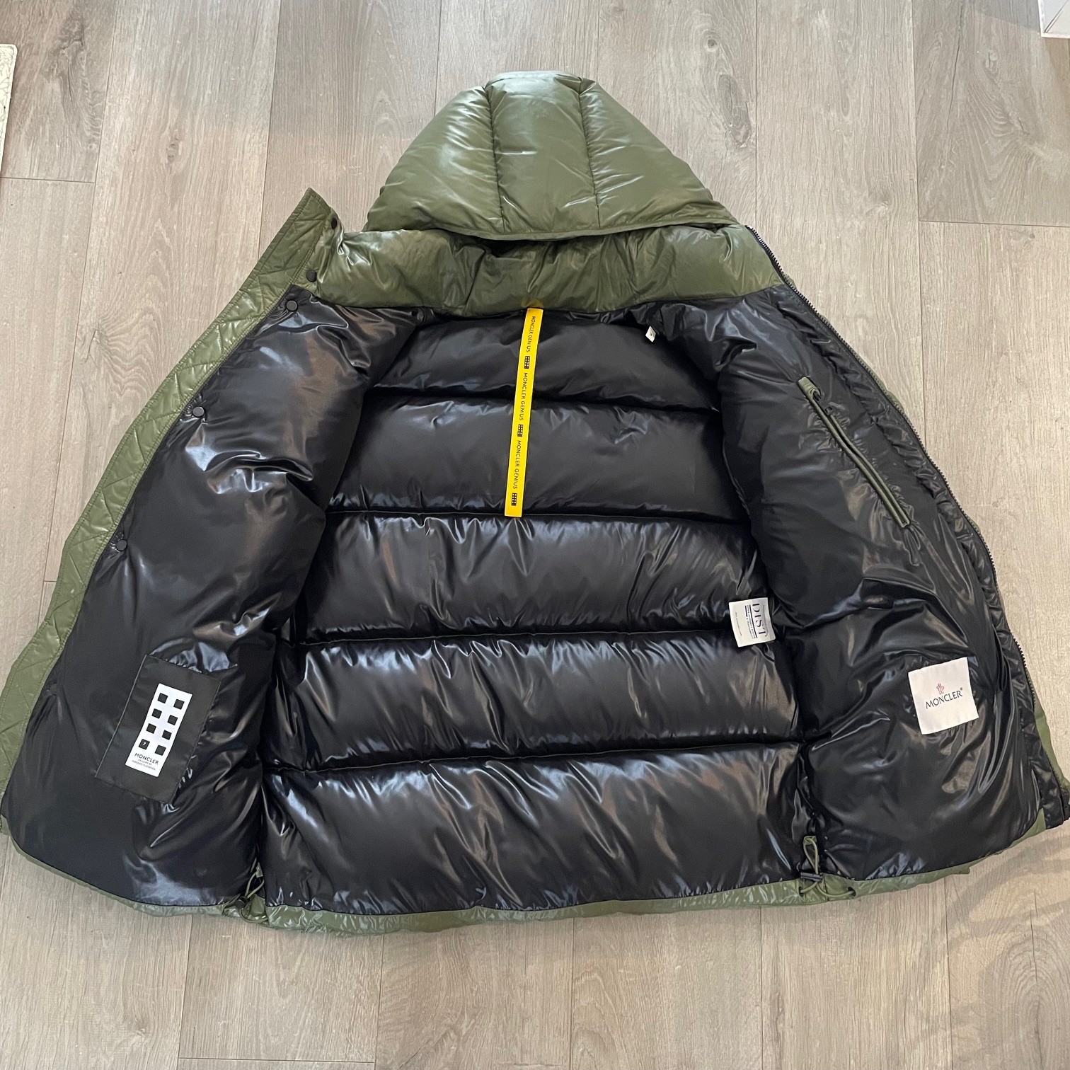 MONCLER X FRAGMENT Hanriot Down Puffer Jacket 100percent Authentic RARE Size 3 Genius image 4