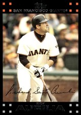 Rich Aurilia 2007 Topps #141 Giants MLB READ FREE SHIPPING AutographDen