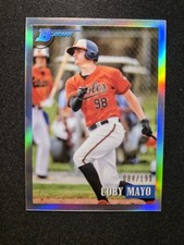 2021 Bowman Heritage Coby Mayo #231 Orioles Chrome Refractor /199