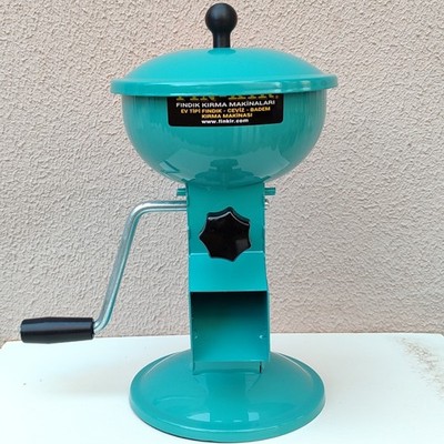 Nut cracker Hand Crank Tool for Hazelnut Crushing Machinery Home Type turquoise