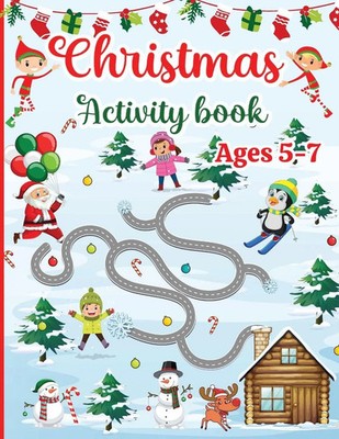 Christmas Activity Book for Kids Ages 5-7 Estelle Designs Taschenbuch Englisch