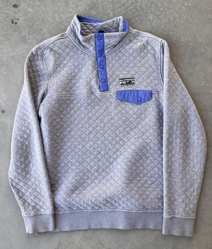 patagonia diamond quilted snap-t 40th anniversary pullover jacket