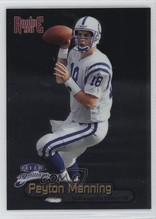 1998 Fleer Brilliants Peyton Manning #120 HOF 1j2