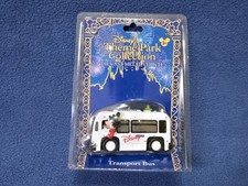 WDW Disney Theme Park Collection Die Cast Metal Vehicle Transport Bus NEW 2002