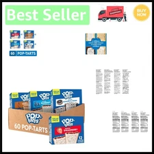 Individually Wrapped Toaster Pastries Variety Pack - Snack Anytime, Anywhere!