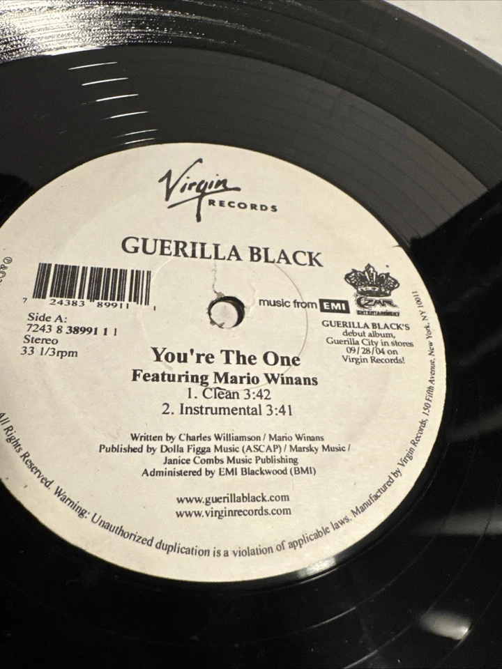 Guerilla Black - You're The One, 12", (Vinyl) 23b9 - Image 3 of 4