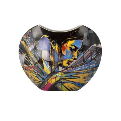 Goebel Vase Lana Frey - Fire in the Belly 67170081 Deko Blumenvase