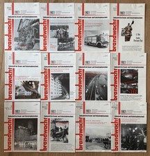 Zeitschrift Brandwacht 1994 komplett, Feuerwehr
