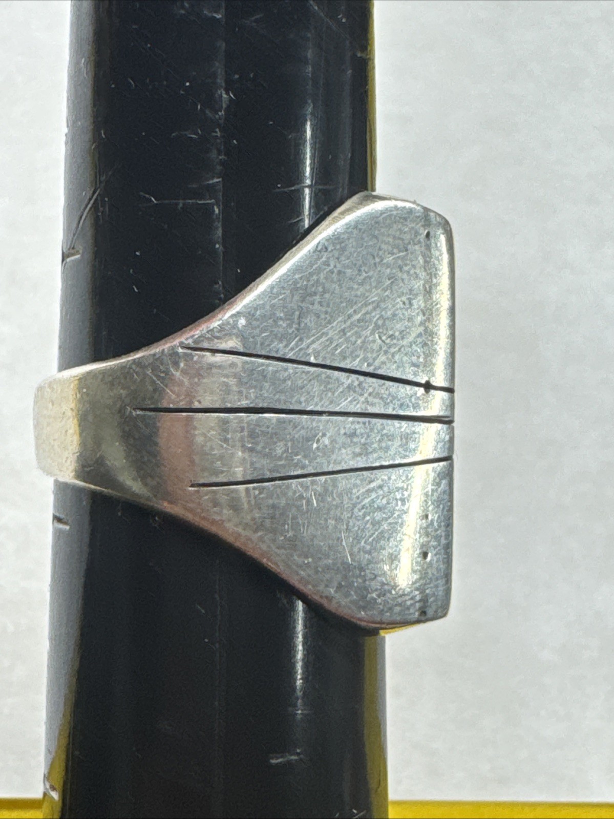 Sterling Silver Native American Turtle Ring Size … - image 2