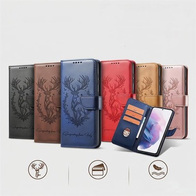 Hirsch Muster Wallet Case Handyhülle für Xiaomi 17 Pro 17 15T 15T 14T 14 13 12